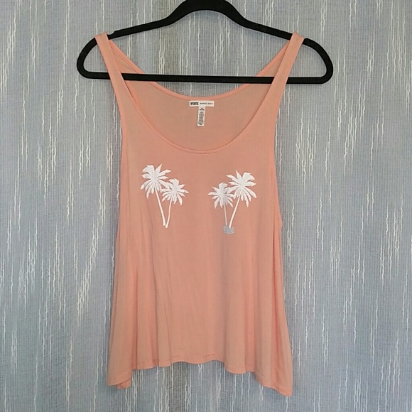 PINK Victoria's Secret Super Soft Tank Top M - Picture 2 of 6